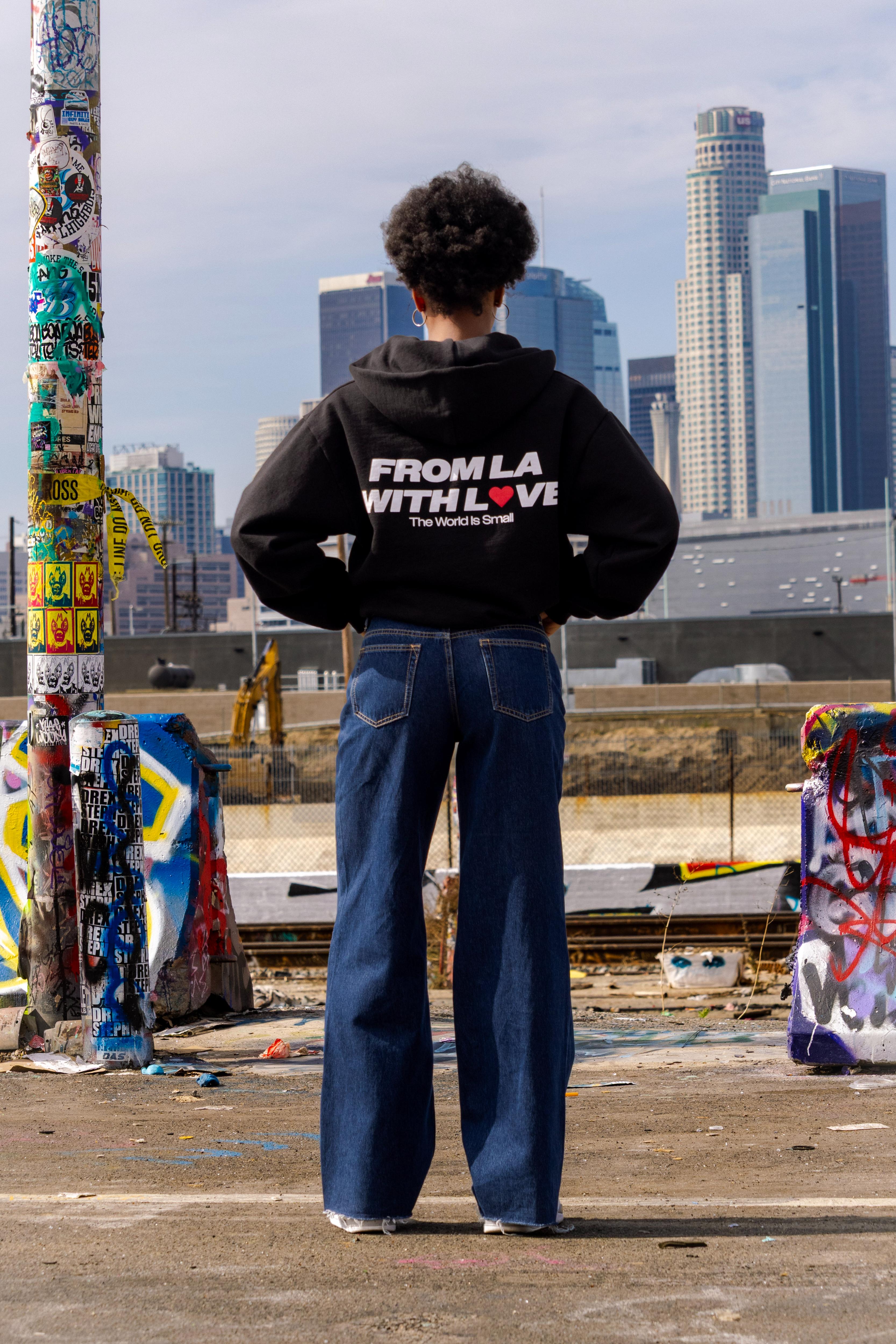 FROM LA WITH LOVE HOODIE – The World Is Small